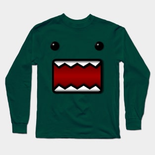 Shaded Domo-kun Long Sleeve T-Shirt